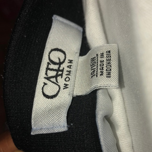 Cato Black and White Skirt - Picture 3 of 3